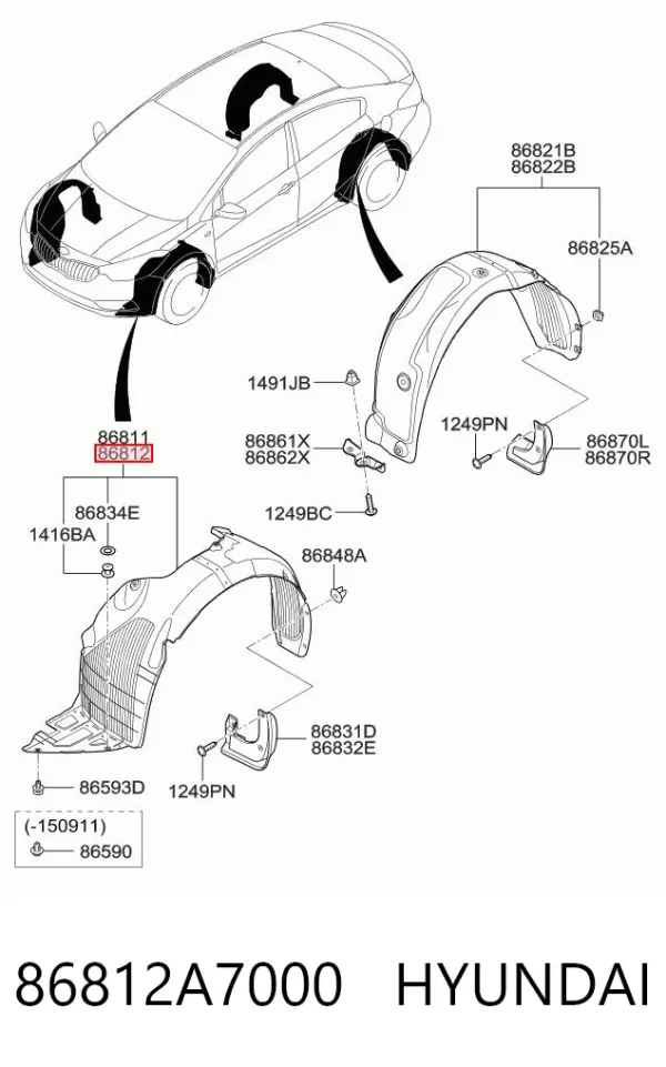 Paso rueda KIA Cerato III
