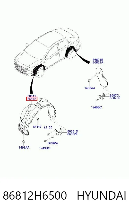 Paso rueda Hyundai Accent V