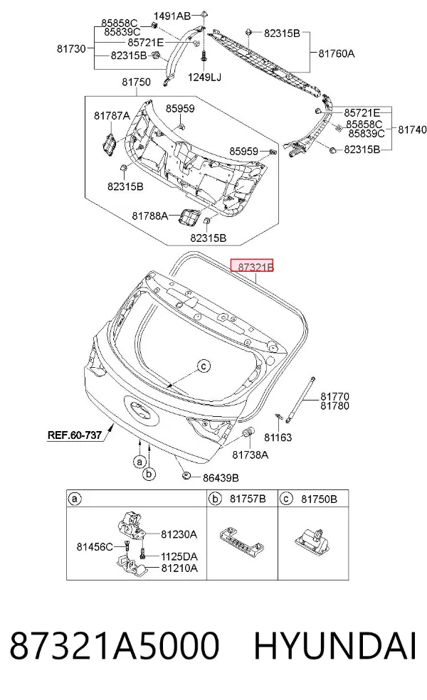  87321A5000 Hyundai/Kia