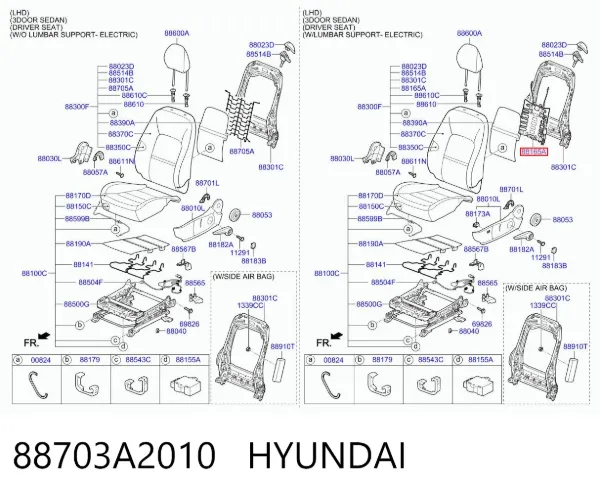  88703A2010 Hyundai/Kia