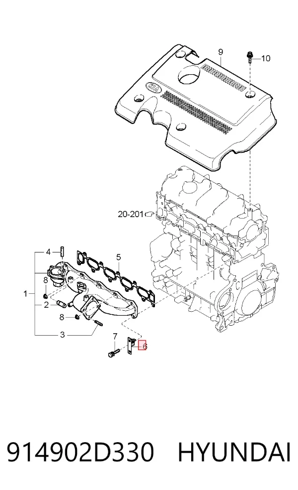  914902D330 Hyundai/Kia