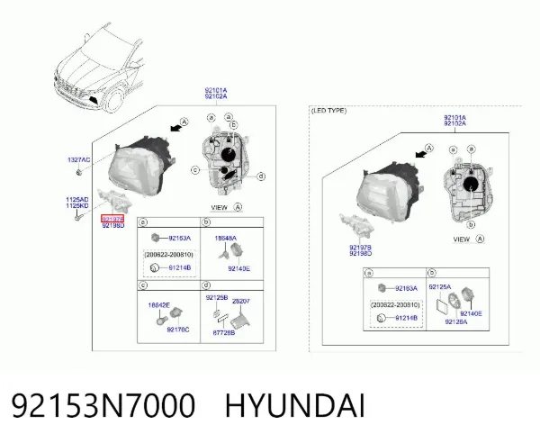  92153N7000 Hyundai/Kia