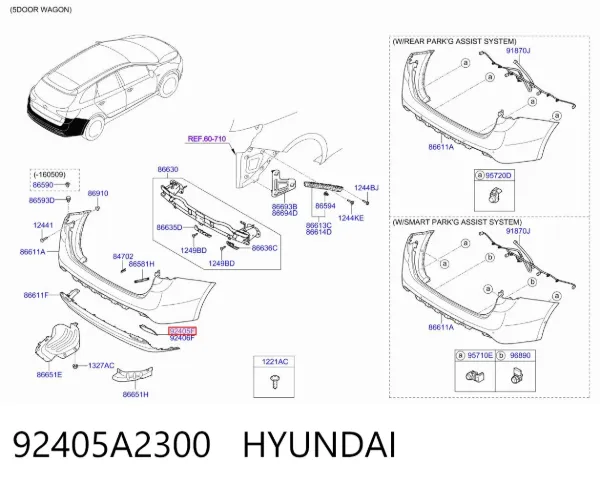  92405A2300 Hyundai/Kia
