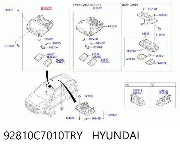 92810C7010TRY Hyundai/Kia