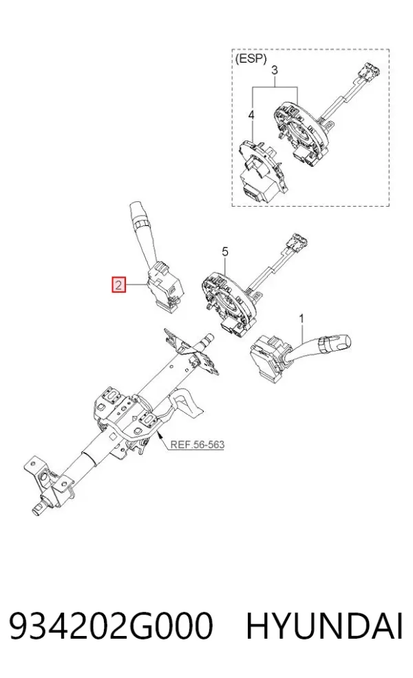 934202G000 Hyundai/Kia