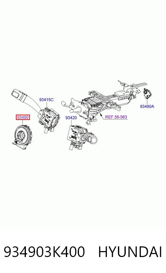 Anillo AIRBAG Hyundai Sonata V