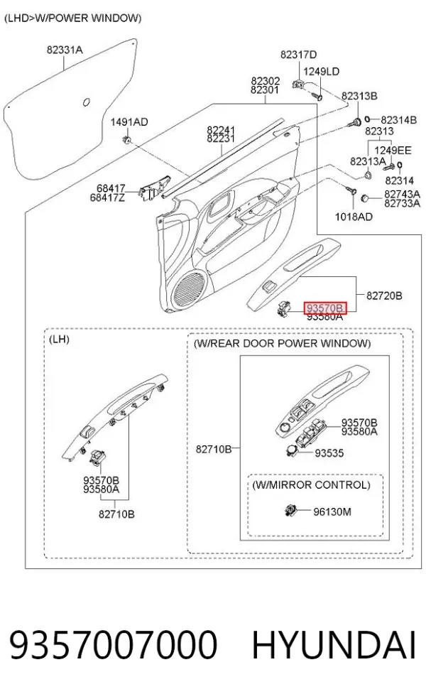  621W05240 Hyundai/Kia