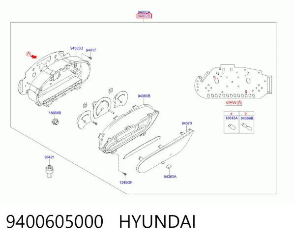 Cuadro instrumentos 9400605000 Hyundai/Kia