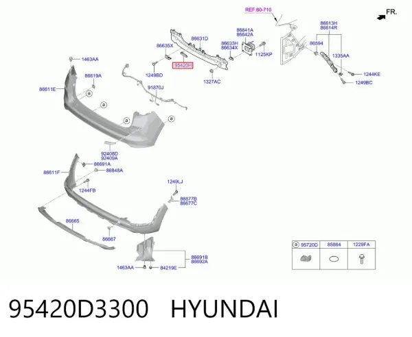 Antena 95420D3300 Hyundai/Kia
