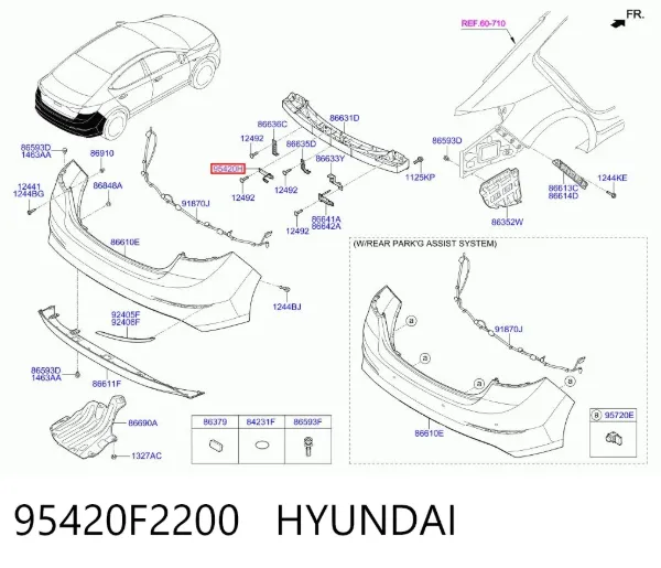 Antena 95420F2200 Hyundai/Kia