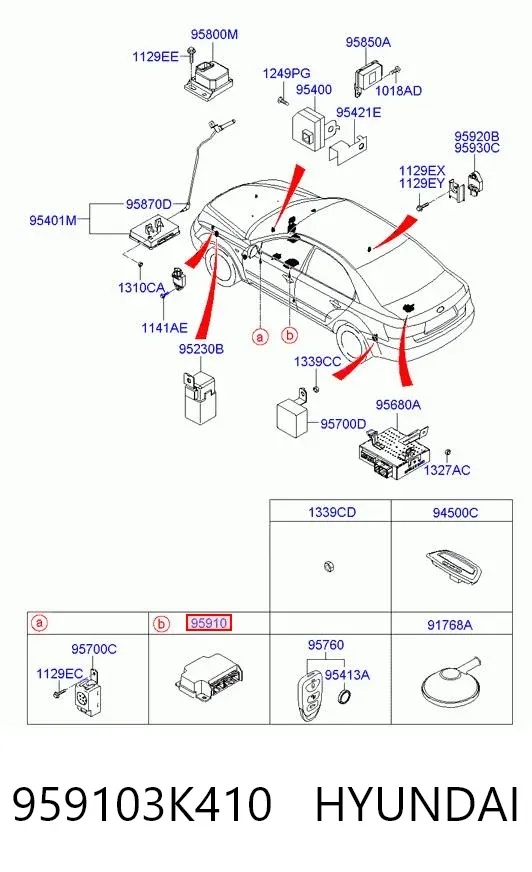  959103K410 Hyundai/Kia