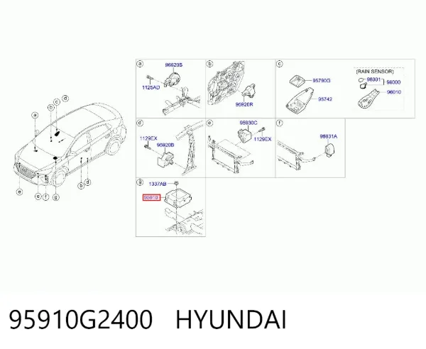  95910G2400 Hyundai/Kia