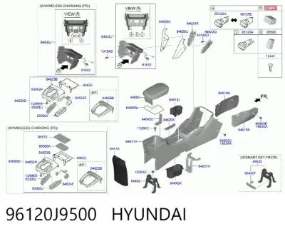 Concentrador USB HYUNDAI 96120J9500