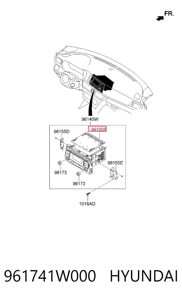 Radio KIA Rio III