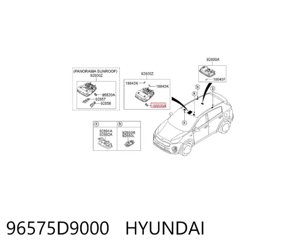  96575D9000 Hyundai/Kia
