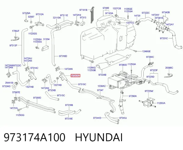  973174A100 Hyundai/Kia