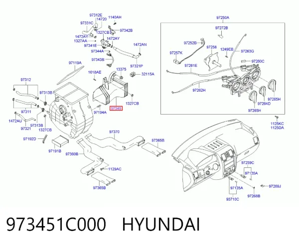  973451C000 Hyundai/Kia