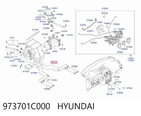  973701C000 Hyundai/Kia