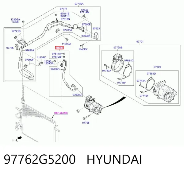  97762G5200 Hyundai/Kia