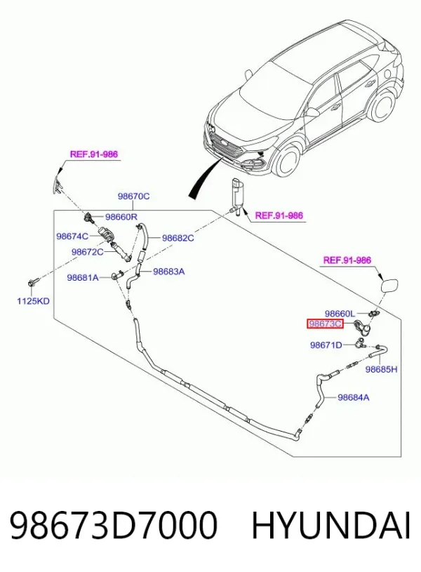  98673D7000 Hyundai/Kia