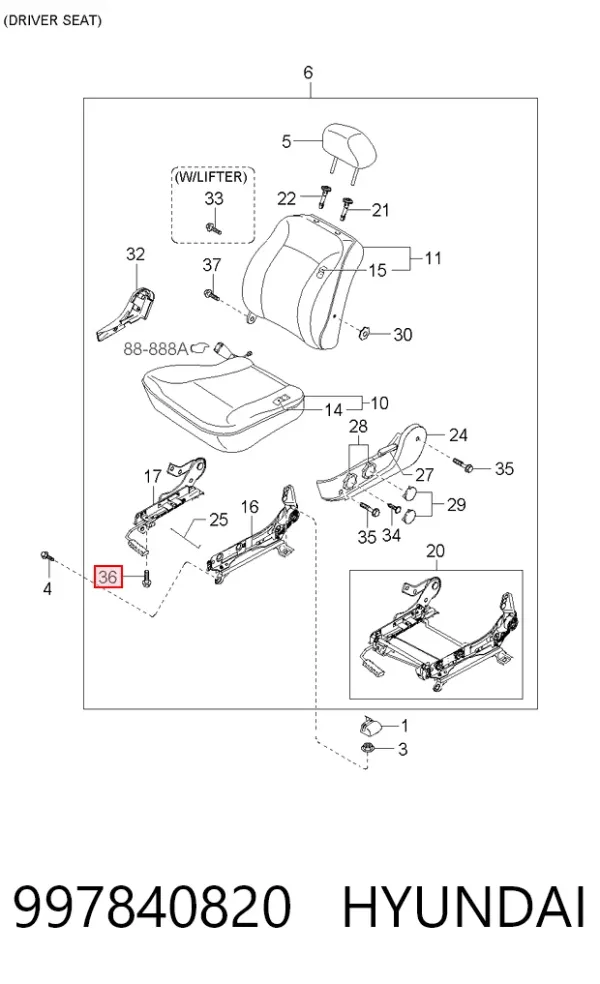  997840820 Hyundai/Kia