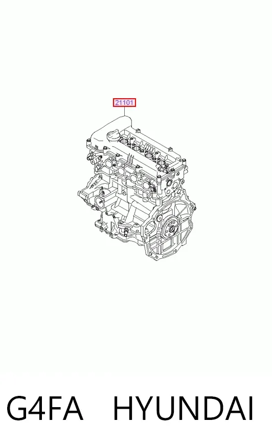 Motor completo G4FA Hyundai/Kia