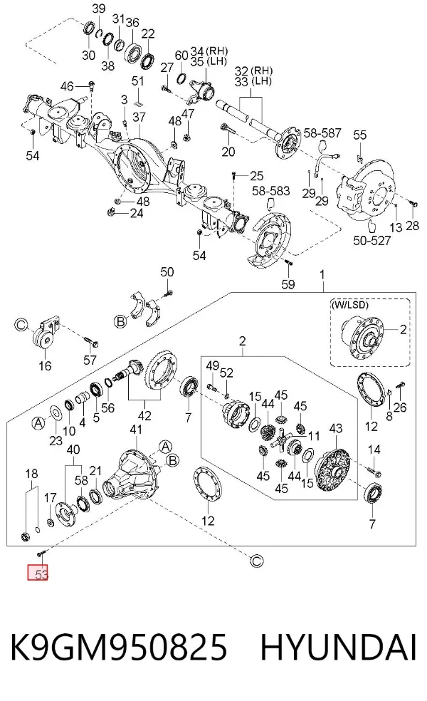  K9GM950825 Hyundai/Kia