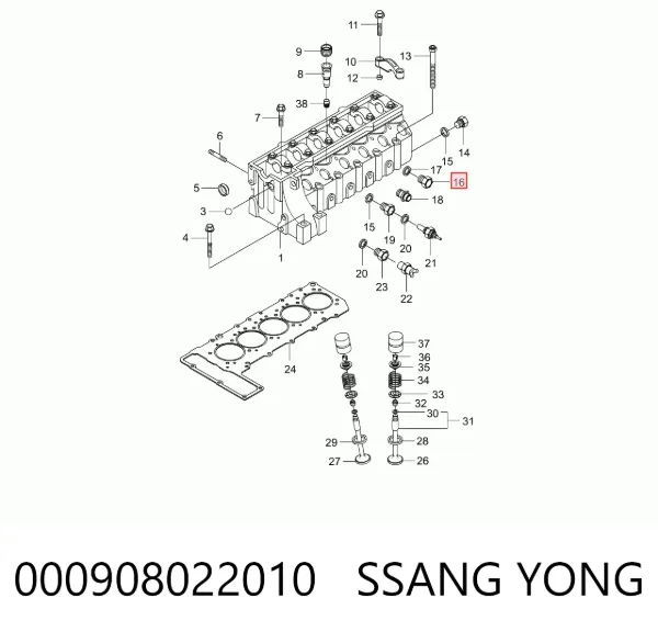  000908022010 Ssang Yong