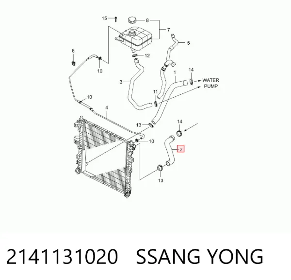  2141131020 Ssang Yong