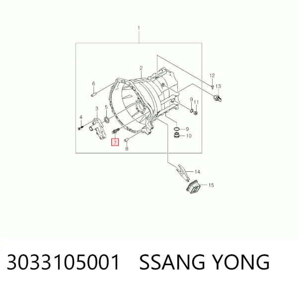  3033105001 Ssang Yong