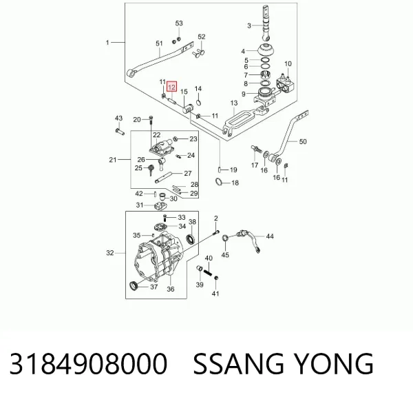  3184908000 Ssang Yong
