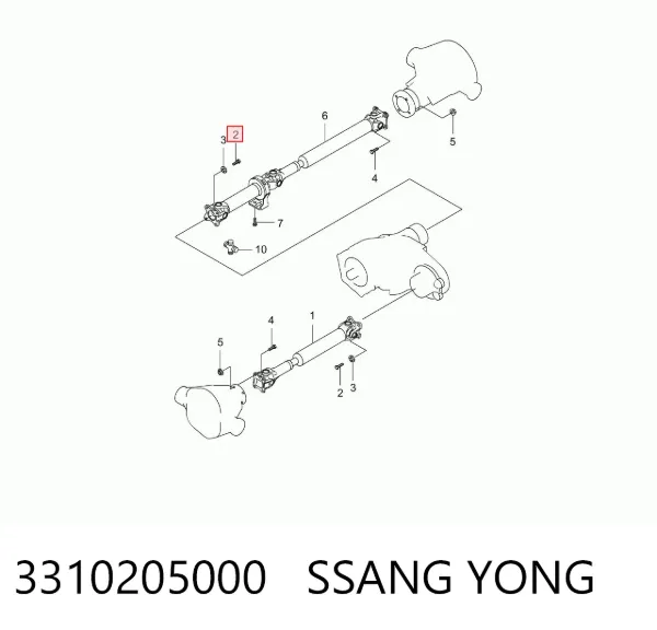  3310205000 Ssang Yong