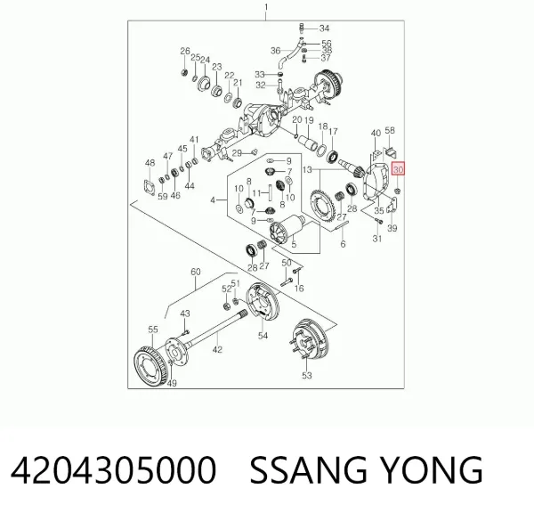  4204305000 Ssang Yong