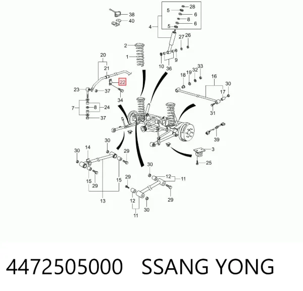  4472505000 Ssang Yong