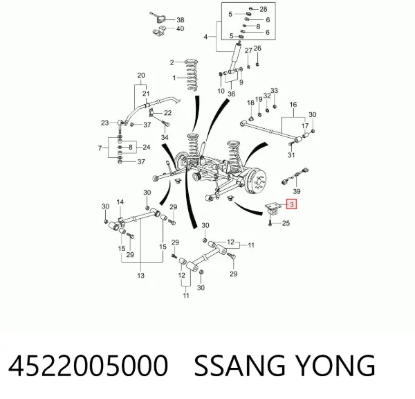  4522005000 Ssang Yong