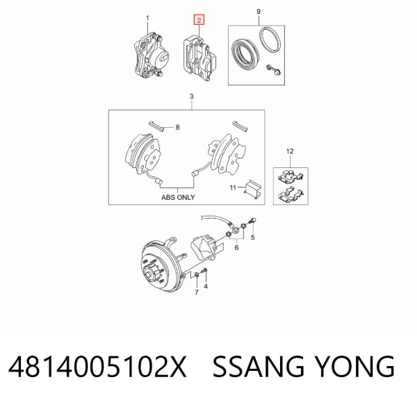  4814005102X Ssang Yong