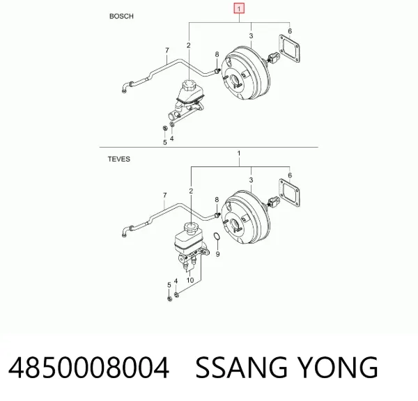  4850008004 Ssang Yong