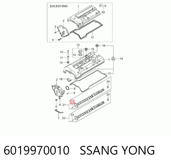  6019970010 Ssang Yong