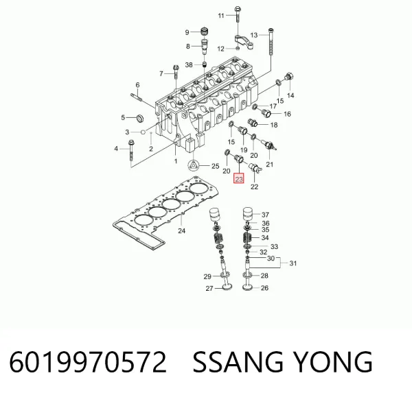  6019970572 Ssang Yong