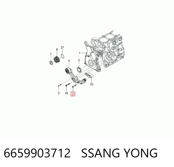  6659903712 Ssang Yong