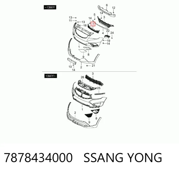  7878434000 Ssang Yong