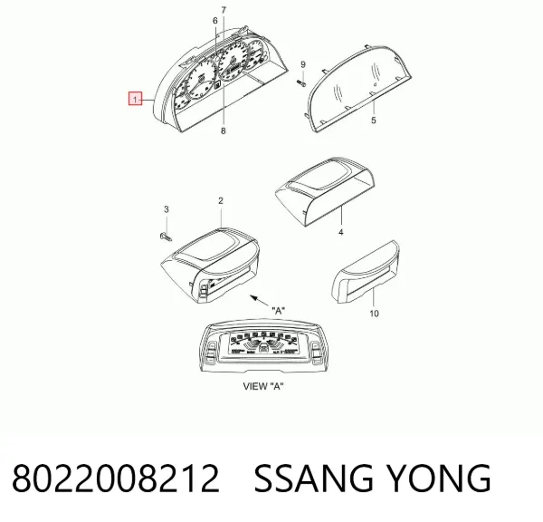  8022008212 Ssang Yong