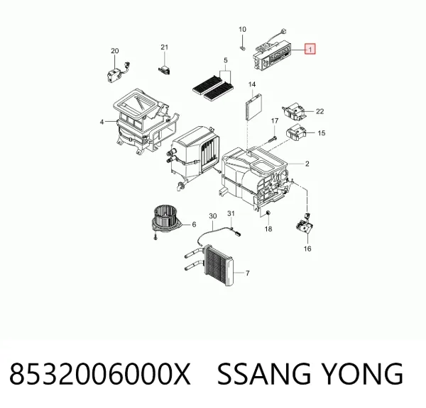  8532006000X Ssang Yong