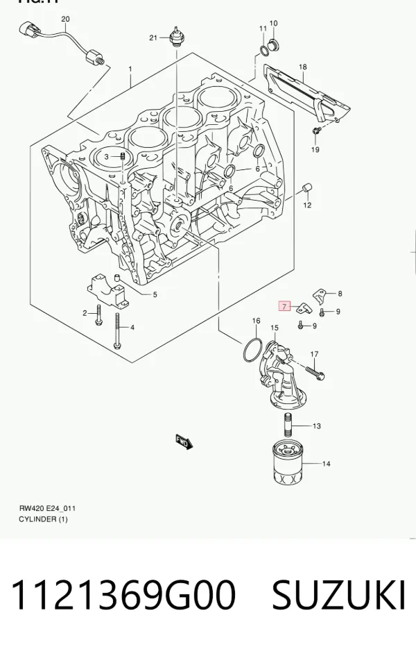  1121369G00 Suzuki
