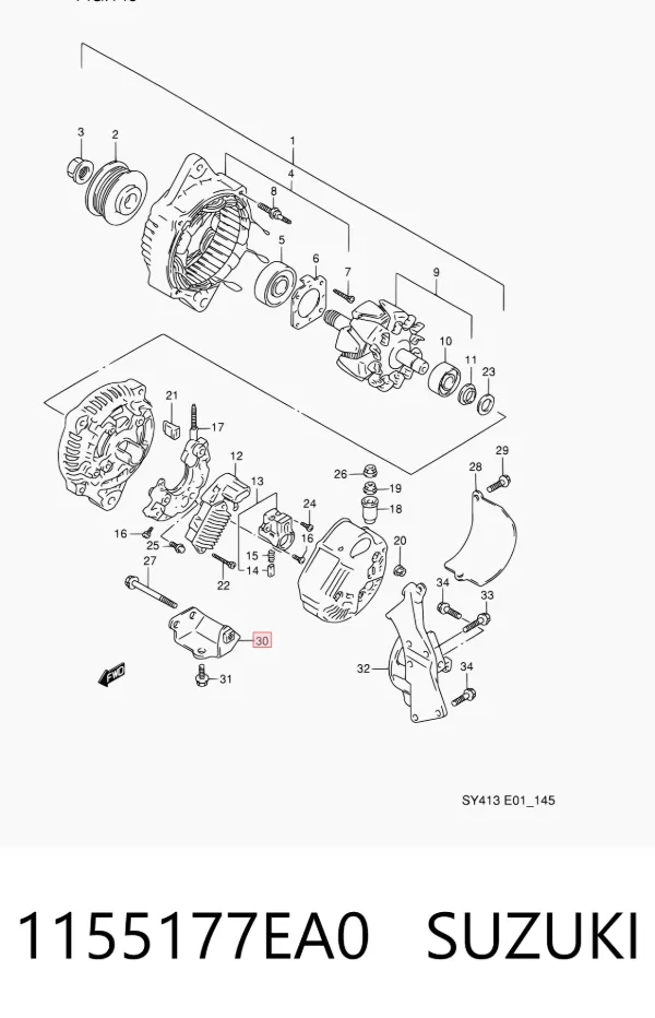  1155177EA0 Suzuki