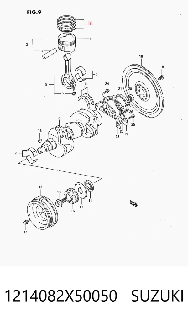  1214082X50050 Suzuki