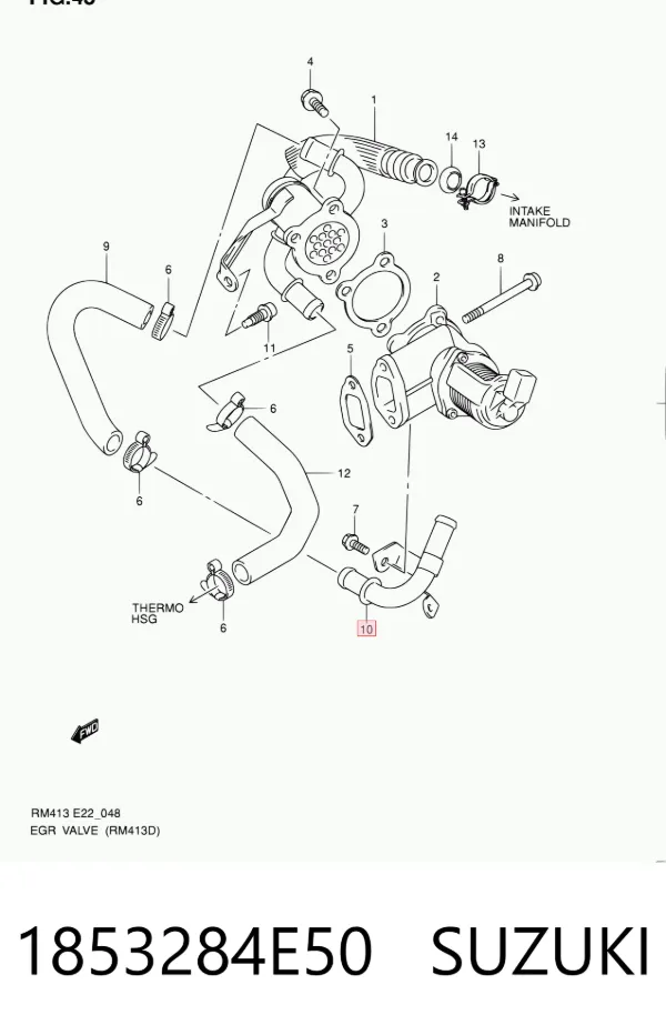  1853284E50 Suzuki