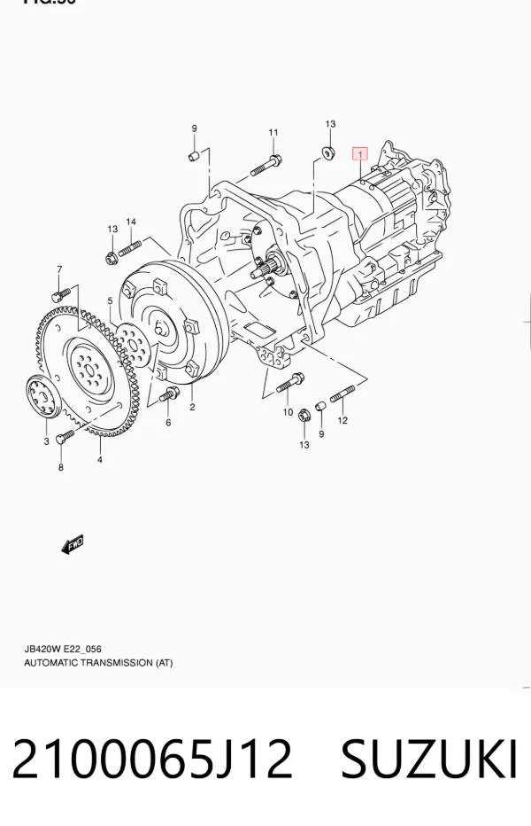 Caja de cambios automática Suzuki Grand Vitara JB