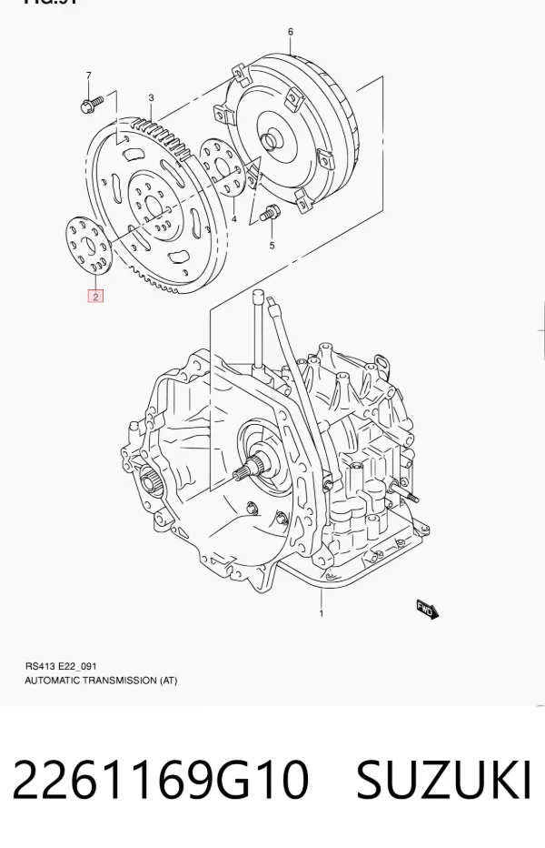 2261169G10 Suzuki