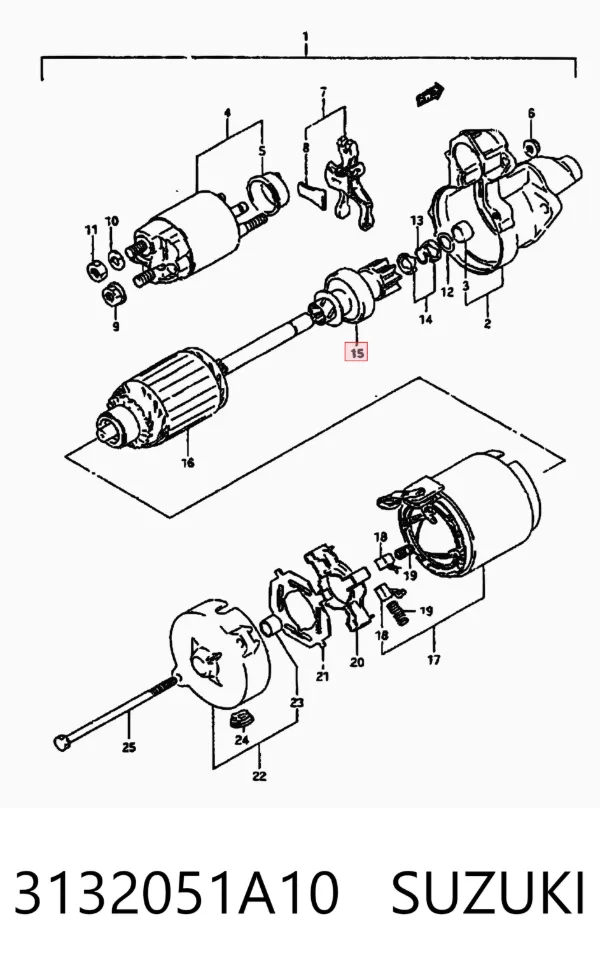 Bendix 3132051A10 Suzuki